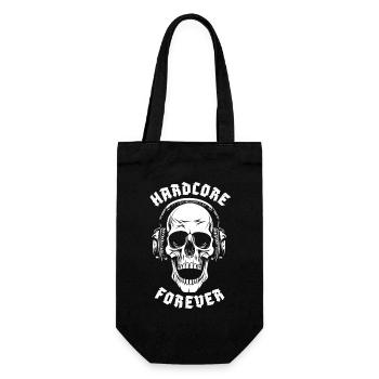 HARDCORE FOREVER - Geschenkbeutel für Flaschen - Schwarz - Vorne