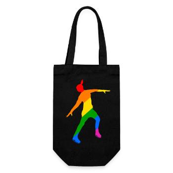Rainbow Magic on Blades: Elegant Ice Princess - Gift Bag for Bottles - black - Front