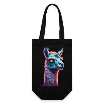 Gruseliges Halloween-party-kostüm Zombie-lama - Sac à bouteille - noir - Devant