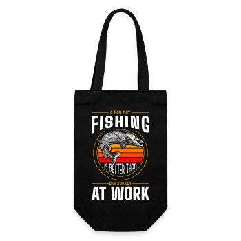 Fishing Fishing Pike Hobby - Gift Bag for Bottles - black - Front