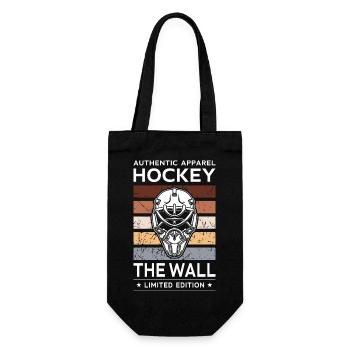 Hockey le mur - Sac à bouteille - noir - Devant
