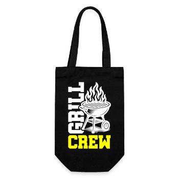 Grill Crew - Gift Bag for Bottles - black - Front
