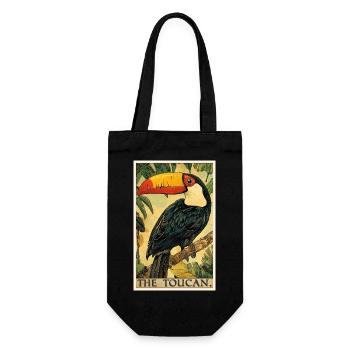 Toucans Toucan - Gift Bag for Bottles - black - Front