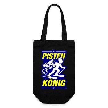 Slopes König Ski - Gift Bag for Bottles - black - Front