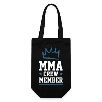 Mma Crew - Geschenkbeutel für Flaschen - Schwarz - Vorne