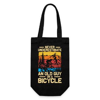 Un vieux gars à vélo Vélo VTT Descente - Sac à bouteille - noir - Devant