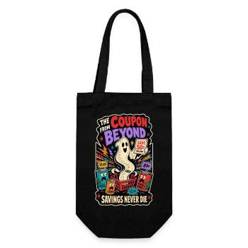 Coupon d’Au-delà – Sparfuchs Horror Humour - Sac à bouteille - noir - Devant