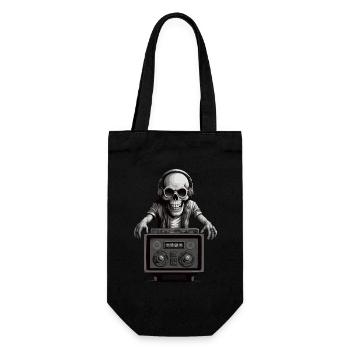 Skull Musicien - Sac à bouteille - noir - Devant