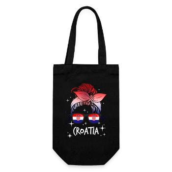 Croatie - Sac à bouteille - noir - Devant
