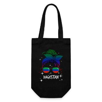 Dagestan - Gift Bag for Bottles - black - Front