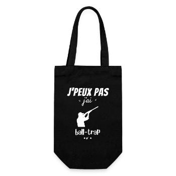 I can't I have ball - Gift Bag for Bottles - black - Front