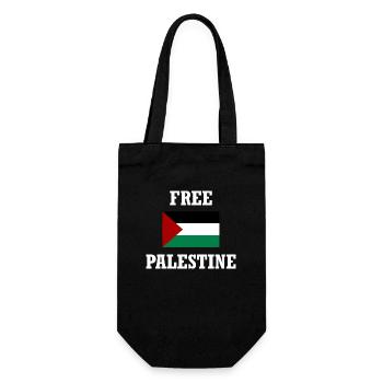 Palestine libre - Sac à bouteille - noir - Devant
