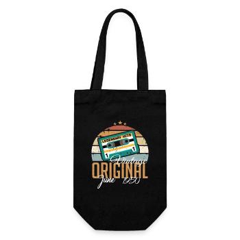 Original juin 1950 né millésime 1950 Rétro - Sac à bouteille - noir - Devant