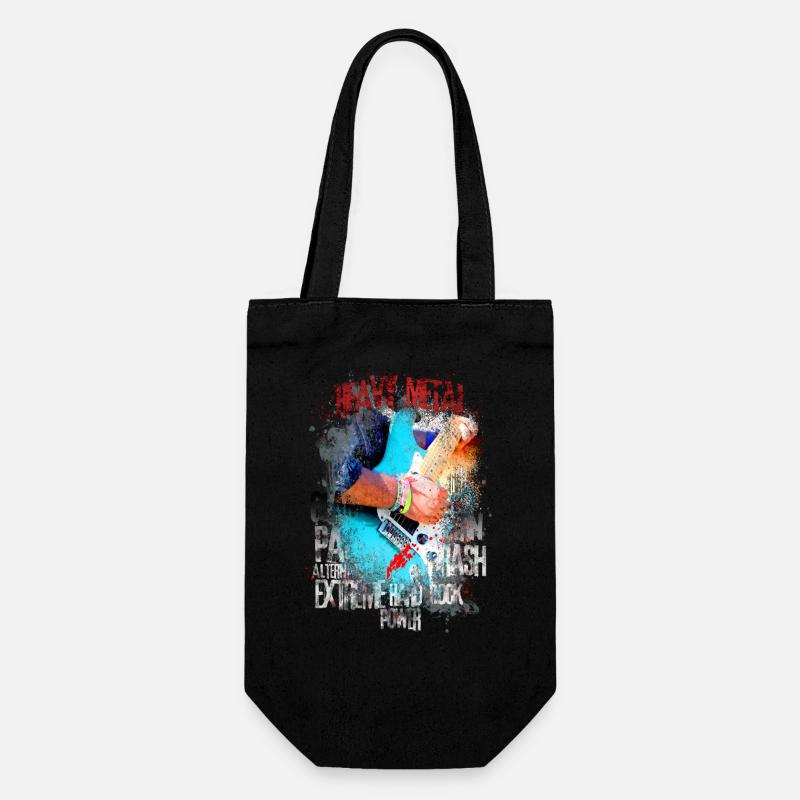 Heavy Metal - Geschenkbeutel für Flaschen - Schwarz