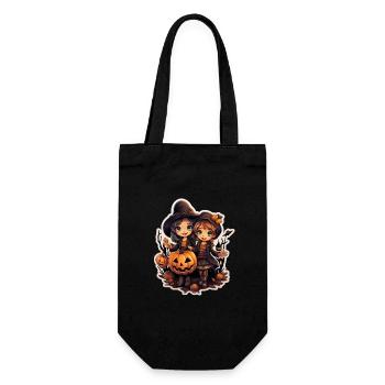 Halloween Kids - Gift Bag for Bottles - black - Front