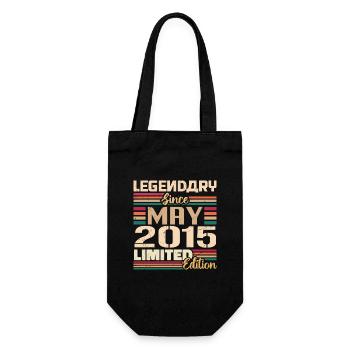 May 2015 May - Jubilee May 2015 - Gift Bag for Bottles - black - Front