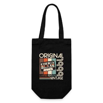 Original 1999 Vintage Vintage rétro anniversaire - Sac à bouteille - noir - Devant