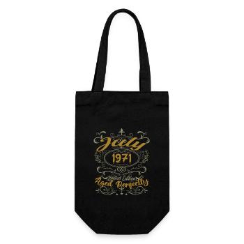 Juillet 1971 Anniversaire Juillet 1971 Cadeau 1971 - Sac à bouteille - noir - Devant