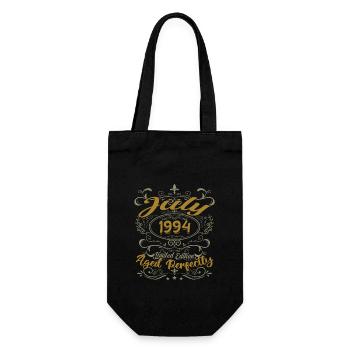 July 1994 Birthday July 1994 Gift 1994 - Gift Bag for Bottles - black - Front