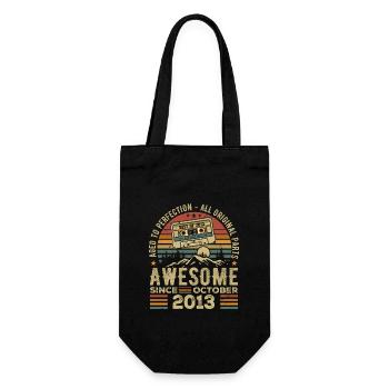 Octobre 2013 Cadeau D anniversaire Octobre 2013 - Sac à bouteille - noir - Devant