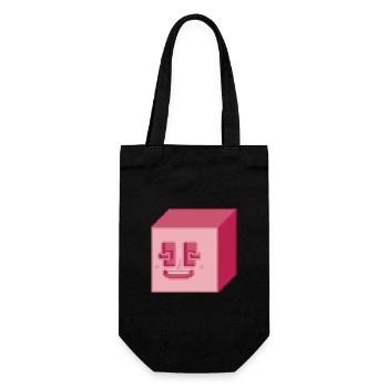 STABLE FPS - Gift Bag for Bottles - black - Front