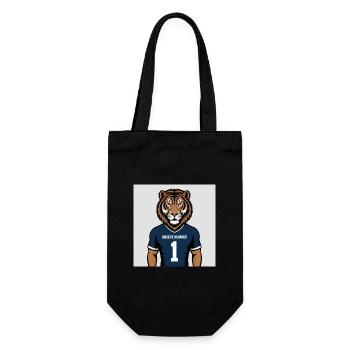 Imprimé du maillot mascotte du Tigre - Sac à bouteille - noir - Devant