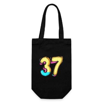 Bande dessinée à 37 numéros - Sac à bouteille - noir - Devant