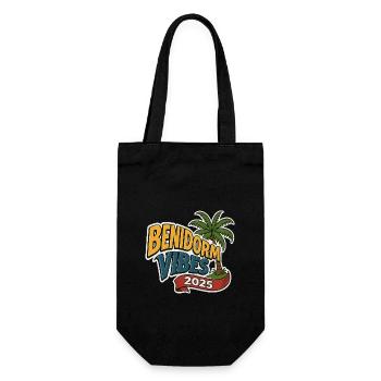 Benidorm Vibes 2025 - Gift Bag for Bottles - black - Front