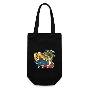 Benidorm Vibes - Gift Bag for Bottles - black - Front