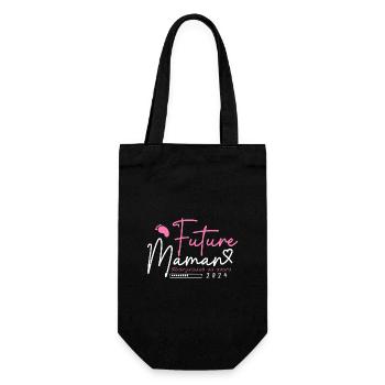 future maman 2024 chargement en cours,cadeaux Mère - Sac à bouteille - noir - Devant