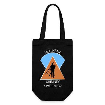 Chimney Sweep Chimney Sweep - Gift Bag for Bottles - black - Front