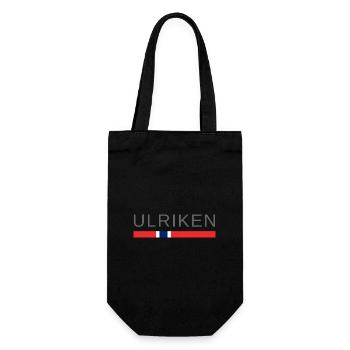 Ulriken Bergen - Geschenkbeutel für Flaschen - Schwarz - Vorne