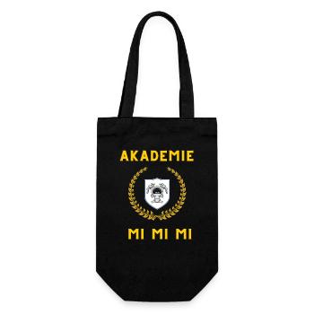 mi Akadmie 2 - Geschenkbeutel für Flaschen - Schwarz - Vorne