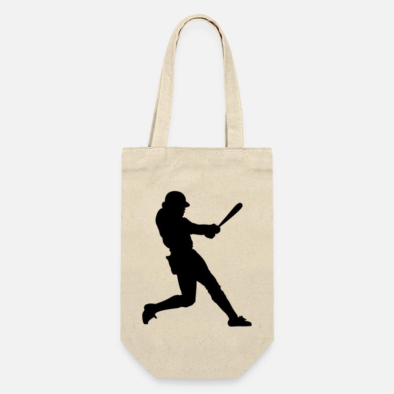 Baseball - Geschenkbeutel für Flaschen - Natur
