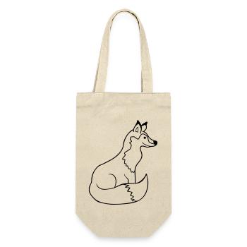 Fox Red Fox Wild Animal Clever Forest Inhabitants - Gift Bag for Bottles - nature - Front