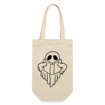Comic Spirit Book Read Book - Gift Bag for Bottles - nature - Front