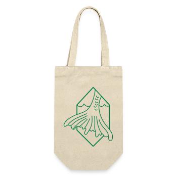Mermaid tail down - Gift Bag for Bottles - nature - Front
