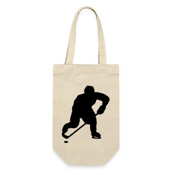 Silhouette de hockey sur glace - Sac à bouteille - nature - Devant