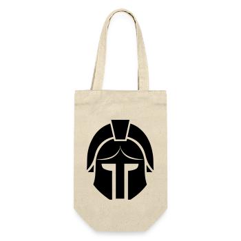 Spartan helmet - Gift Bag for Bottles - nature - Front