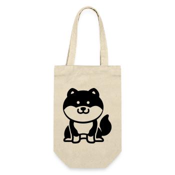 Dog - Gift Bag for Bottles - nature - Front