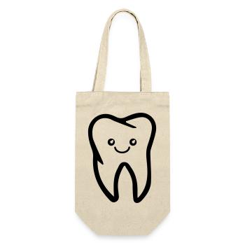 tooth smile - Gift Bag for Bottles - nature - Front