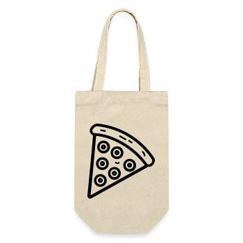 Pizza slice - Gift Bag for Bottles - nature - Front