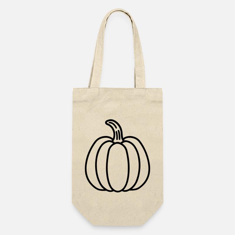 citrouille - Sac à bouteille - nature