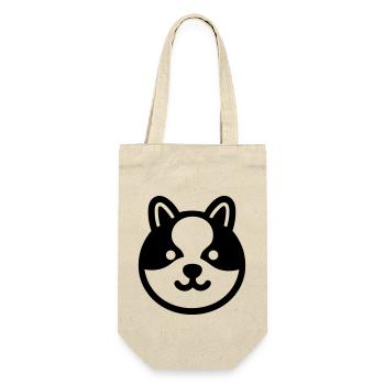 Dog - Gift Bag for Bottles - nature - Front
