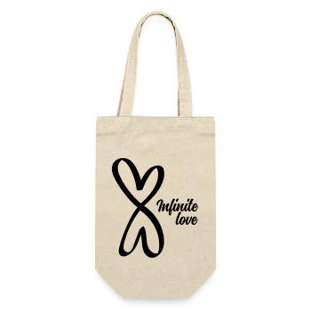 Amour infini - Sac à bouteille - nature - Devant