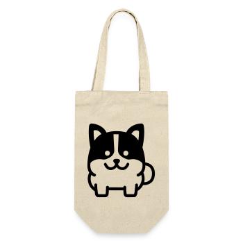 Dog - Gift Bag for Bottles - nature - Front