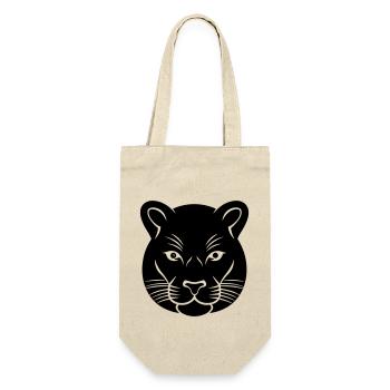 Panther's Head - Gift Bag for Bottles - nature - Front