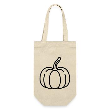 citrouille - Sac à bouteille - nature - Devant
