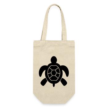 tortoise - Gift Bag for Bottles - nature - Front