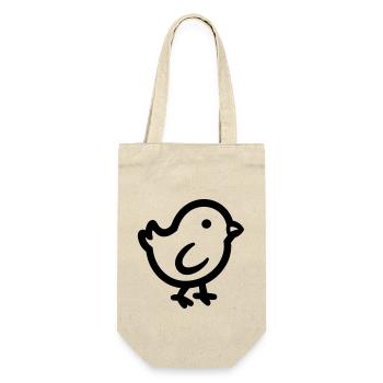 chick - Gift Bag for Bottles - nature - Front